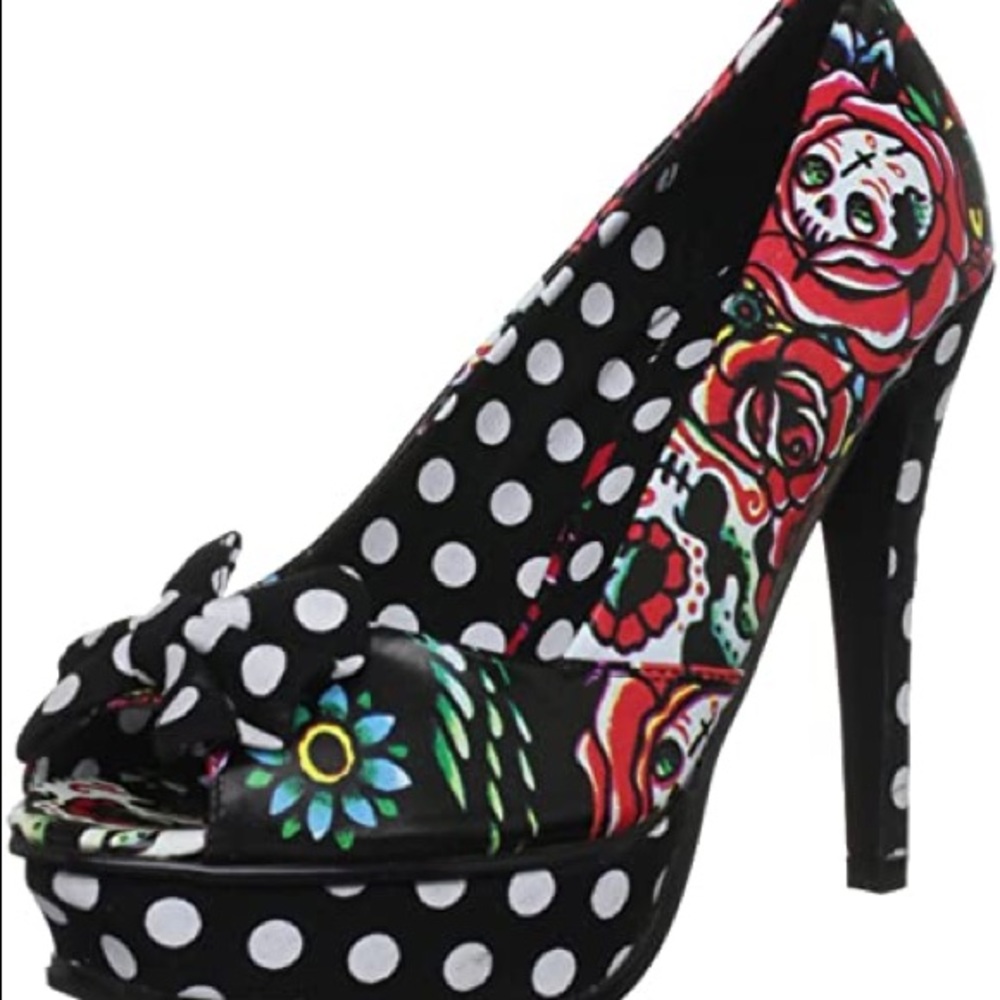 Iron Fist Peep toe heels